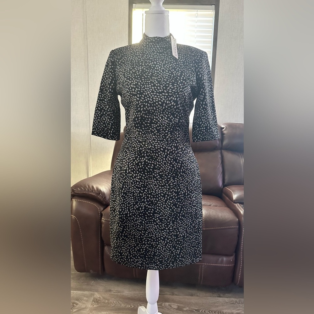 alice + olivia Black Sparkle Dress NWT